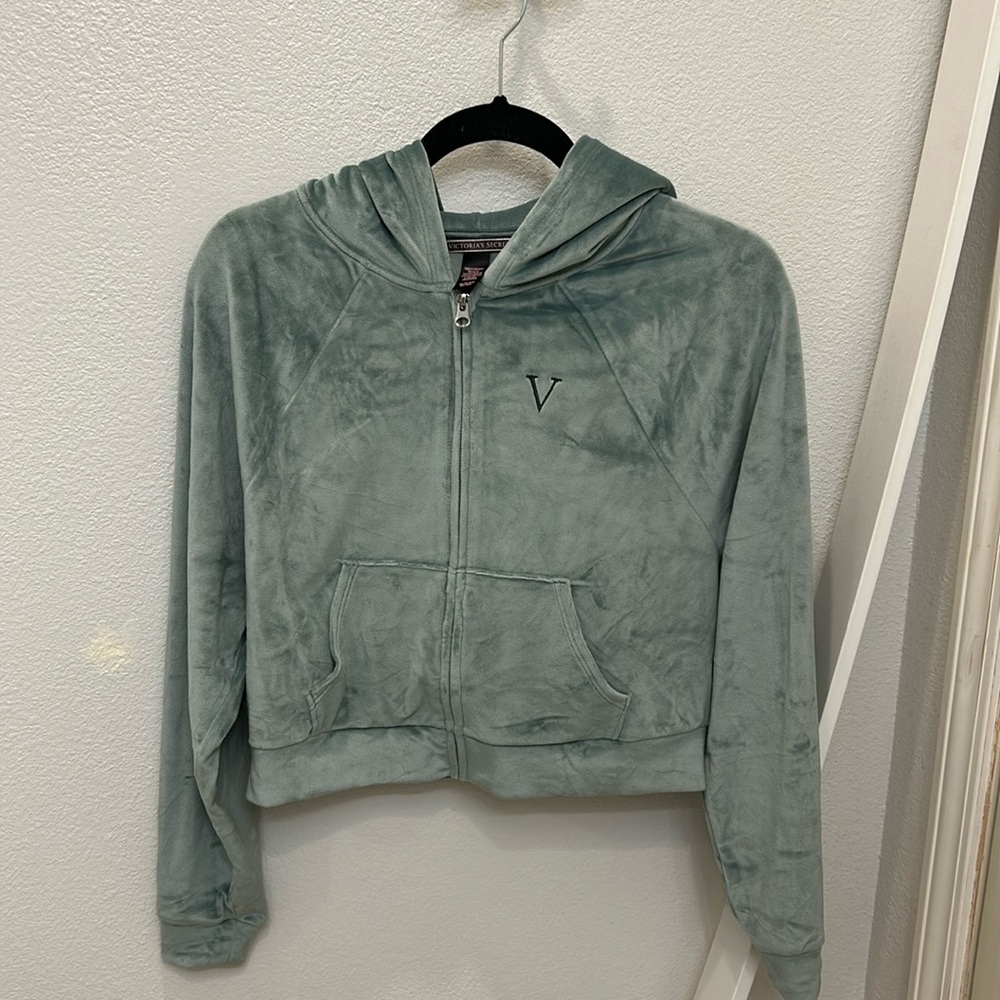 victoria’s secret zip up hoodie